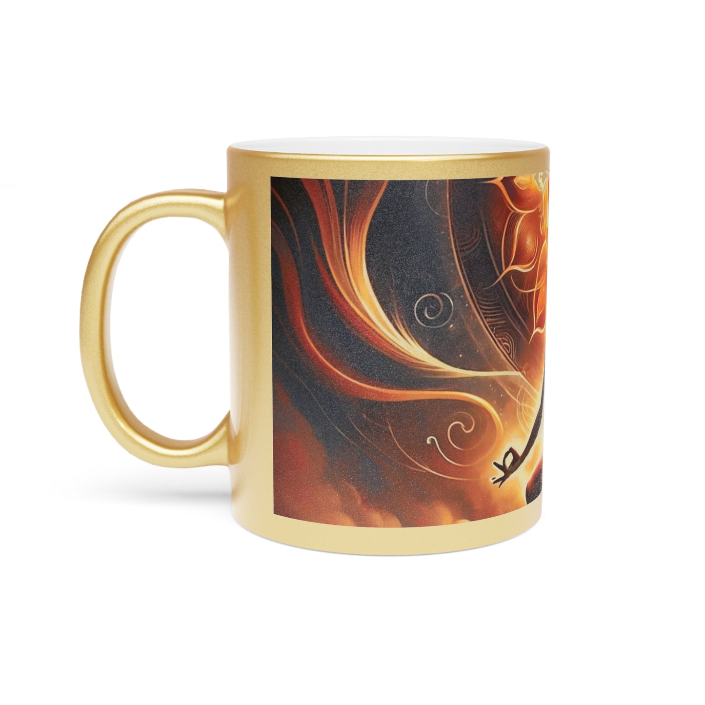 Bliss Gold Metallic Mug